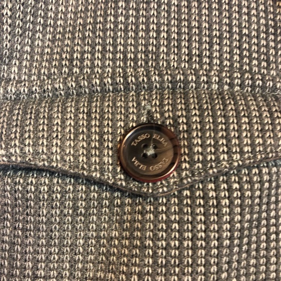 Tasso Elba sz s Gray full zip gray utility vest - Picture 3 of 7